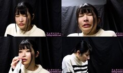 Sakura Kurumi - CLOSE-UP of Japanese cute girl SNEEZING - 1080p