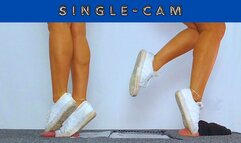 Cum Under My Dirty Adidas Nizzas - Sole Cam - AmbersCBT - 77SC