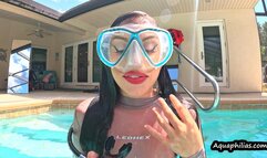 Aquaphilias- Ashlynn Taylor- Her First SCUBA Lesson