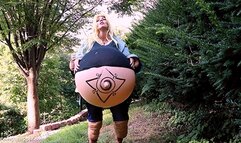 Big Belly Expansion & Body Inflation Fantasy With Tsunade --Mov 1920x1080p