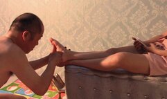 Give your favorite girl a foot massage