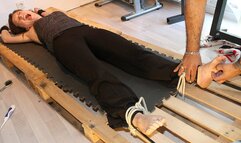 REMASTERED VINTAGE SERIES : LAURINE IS TICKLED TO HER LIMITS FROM HEAD TO TOES - WMV