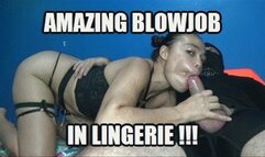 LINGERIE 240901BC2 SARAI GIVING BREATHTAKING BLOWJOB AND WEARING AMAZING LINGERIE WHILE SUCKING COCK + FREE SURPRISE SHOW (LOWDEF SD MP4 VERSION)