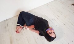 0484 Zara in Barefoot Hogties