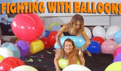FIGHTING WITH BALLOONS