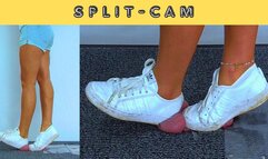 Cum Under My Dirty Adidas Nizzas - Split Cam - AmbersCBT - 77SPC