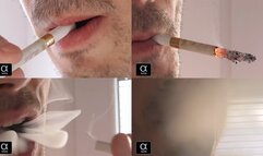 Smoking gold band filter St Moritz 100s