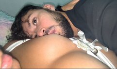 I suck my girlfriend's tits