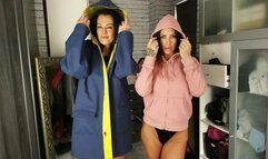 Hooded, Mouthstuffing, Wrap Gag Fun for Danni & Charlie MOV version