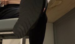 Asian Goddess Cat X Are you staring at my feet at work?