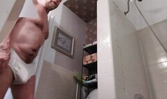 comparing penis size with my stepson after peeing