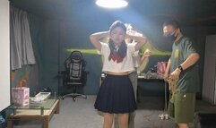 Two girls practicing binding techniques 2 (Chinese model)