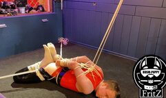 EPISODE 2: The master tied up the slave and fucked him with a rubber cock