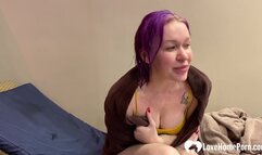 Getting a bj from a pool babe