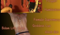 Goddess Moon Punishing slut slave with rigor