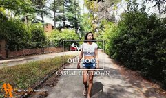 Meg outdoor casual beatdown