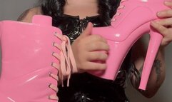 Latex Heel ASMR!