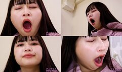 Misono Mizuhara - CLOSE-UP of Japanese cute girl YAWNING - 1080p MOV