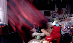 Caught Sniffing Heels In Closet Foot Slave Punished Pt 1