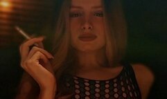 Enjoying an Eve 120 in one of my new bodystocking ;) Muaa xx