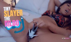 TINY SLAYER THE DILDO feat AstroDomina (HD MP4)