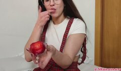 STRAWBERRIES WITH SHANA FOOD FETISH