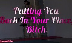 Putting you Back In Your Place, Bitch