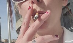 Outside smoking time