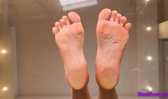 Ariya Soles on Glass - 4K MP4