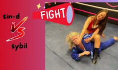 FFGFAN Sin-D Stretches Sybil's Back wmv