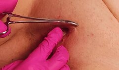 Lower Lips Shut, Upper Lips Scream - Sammy's Pussy Sewn Shut