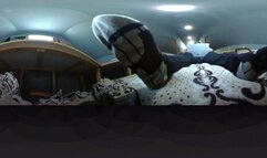 4K VR360 Jay makes you worship his feet while he studies