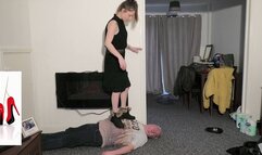Boots & Barefoot Trample With 2 Girls