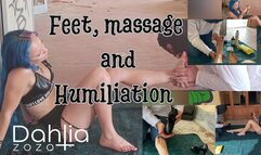 Feet, massage and humiliation