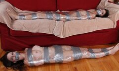 It's Not So Fun For Jade Salerno Once She Gets Wrapped Up Next To Duct Taped Rilee Marks!