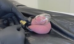 80 Needles in Cockhead and 2 fully ruined orgasms for tom