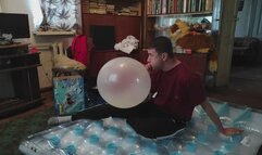 Eugene blow2pop transparent balloon