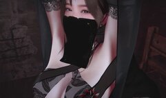 Beauty warrior threesome with 2 BBC - 3D Animation