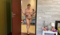 Pantyhose multiple orgasms #1