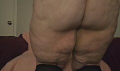 BBW Muscle Mommy Makes You Eat Sweaty Ass for Staring at the Gym