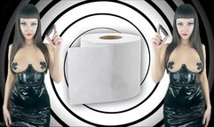 Aromatic sensual human toilet fetish humiliation loop