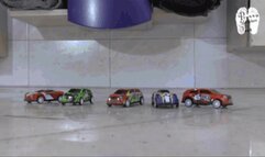 Sheet metal Cars under Christins Boots