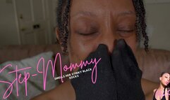 Step-Mommy Smells Her Stinky Black Socks