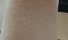 Used stocking and lots of tickling