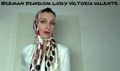 Satin scarf satin headscarf fashion show clip and Joi