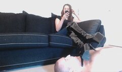 Footstool for slaves Mistress (MOV)