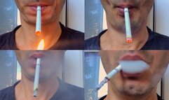 Smoking Muratti red 100s dangling 100924