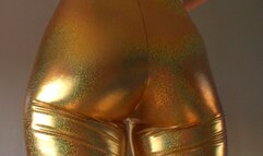 Shimmery, Sunny Gold Ass JOI