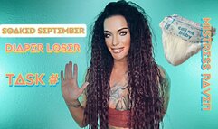 SOAKED SEPTEMBER DIAPER LOSER TASK #5