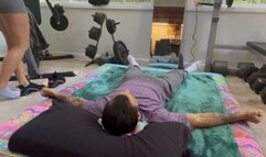 Paige’s Twin Sister Betty is back and not happy with Billy Smacks and spits in his face and makes stepbro smell her dirty ass!!!